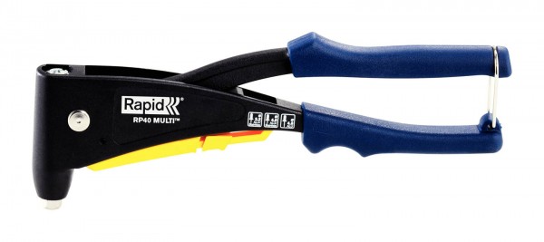 RAPID заклепки 3.2-4.8 мм, заклепочник, в кейсе RP40 MULTI 5001127