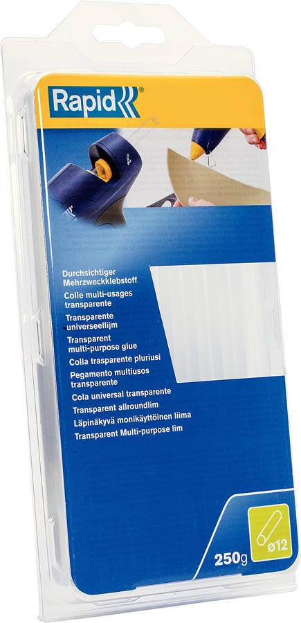 RAPID 12 x 190 мм, 250 г, универсальные клеевые стержни 40107949